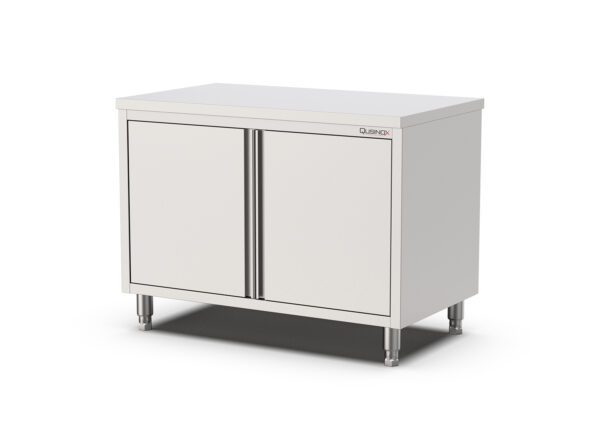 RVS Horeca Werkbank met Draaideuren | 600x700x900mm