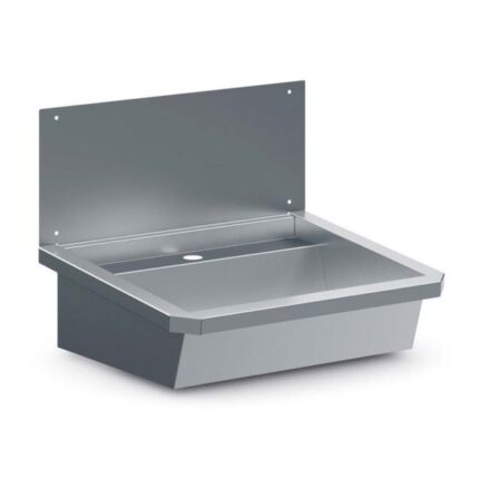 RVS Handwasbak | 1 kraan | Combisteel 7013.4600 | 600x468x438(h)mm